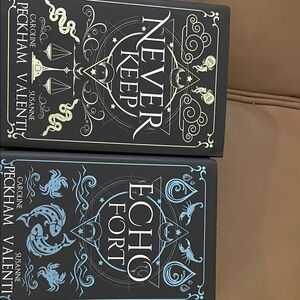 Never Keep and Echo Fort Book Set